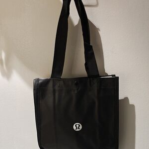 Lululemon Athletica Discontinued Black Shopping Tote Brand New